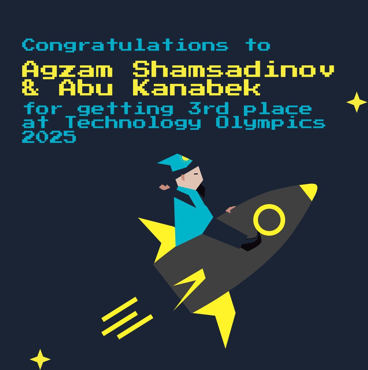 Казахстанские школьники заняли третье место на Technology Olympics 2025