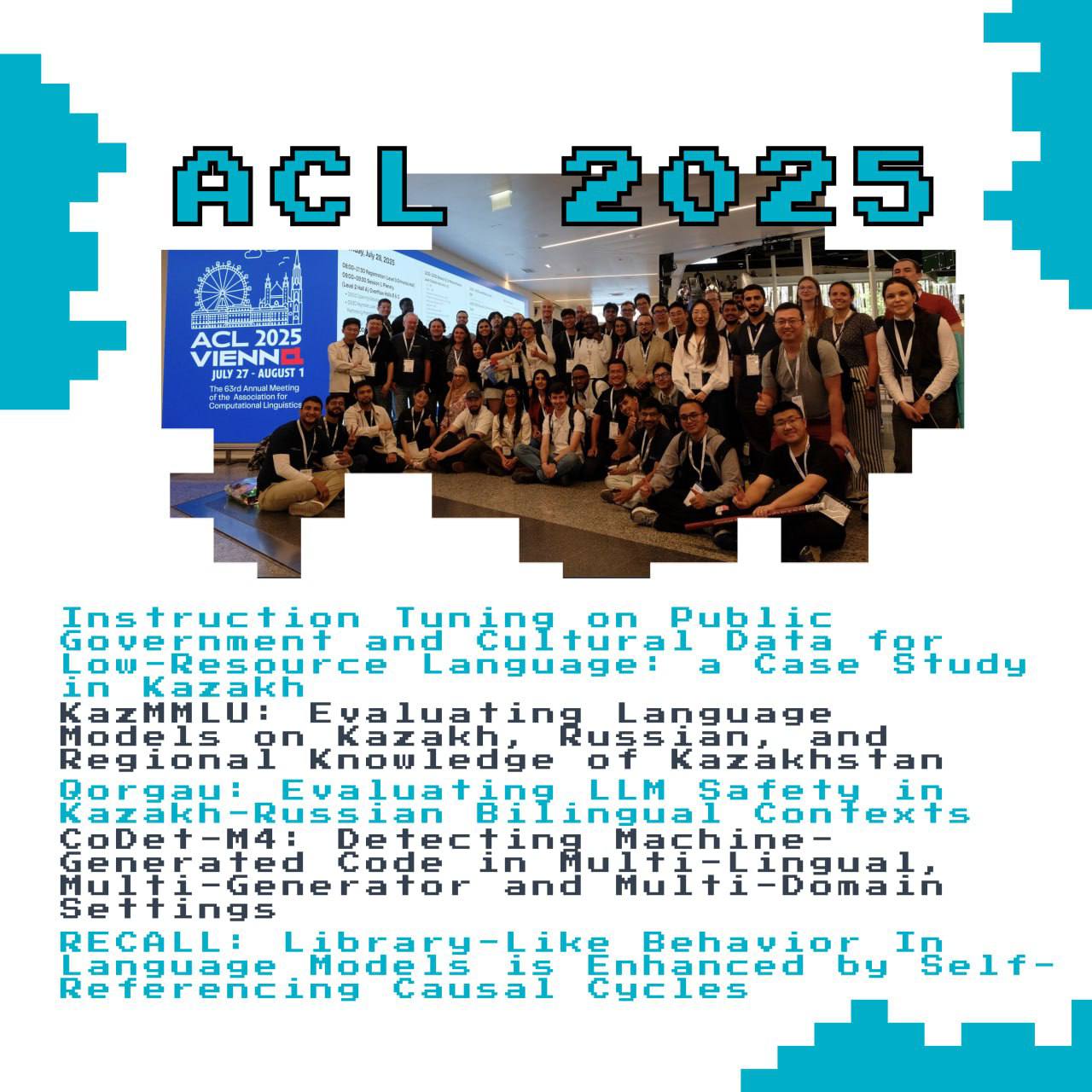 Казахстанские исследования на ACL 2025